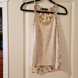 Flowy floral tank